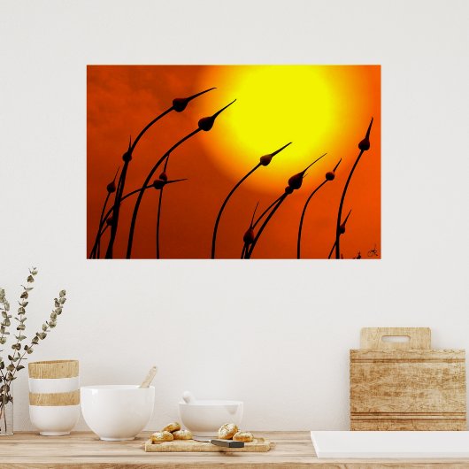 Nature's Design Poster (Küche)