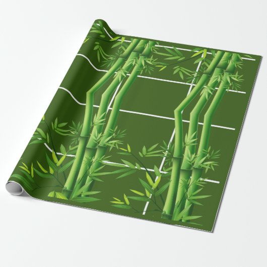 Nature's Embrace Bamboo Gift Wrap Geschenkpapier (Ungerollt)