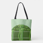 Nature's Embrace Bamboo Gift Wrap Tasche (Rückseite)
