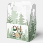 Nature's Expression: Oh Boy Baby Shower Geschenkschachtel (Geöffnet)