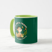 Nature's Friend Cute Fawn Woodland Animal Tasse (Vorderseite Links)