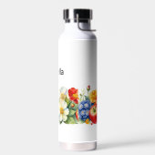 Nature's Fruit and Blume Apple Marigold Trinkflasche (Links)