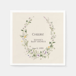 Natures Garden Kleine in Bloom Baby Dusche Serviette