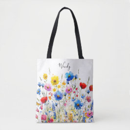 Nature's Garden Personalisiert Tote Bag Tasche