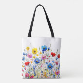 Nature's Garden Personalisiert Tote Bag Tasche (Rückseite)