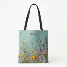 Nature's Garden Personalisiert Tote Bag