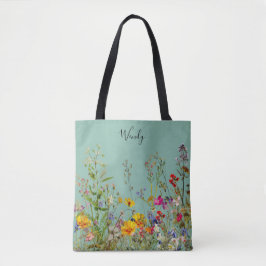 Nature's Garden Personalisiert Tote Bag Tasche
