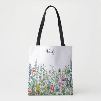 Nature's Garden Personalisiert Tote Bag Tasche