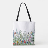 Nature's Garden Personalisiert Tote Bag Tasche (Rückseite)