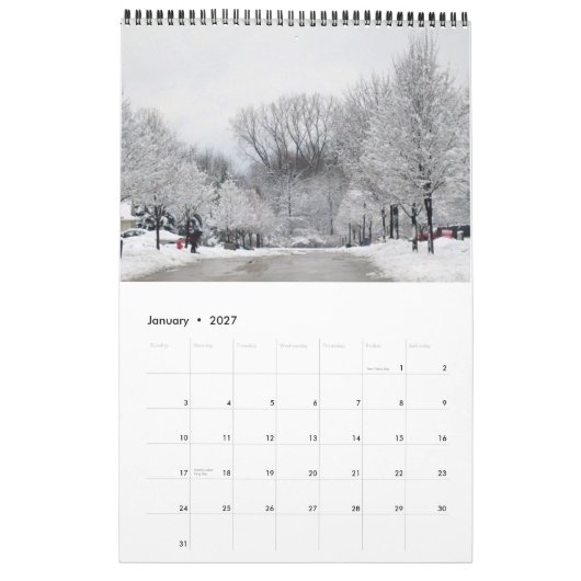 NATURES GLORY KALENDER (Jan 2027)