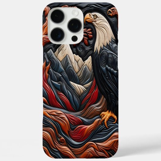 Nature's Grace Eagle Design Case-Mate iPhone Hülle (Rückseite)