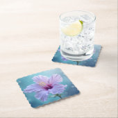 Nature's Grace: Lavender Hibiskus Beauty Untersetzer (Vor Ort)