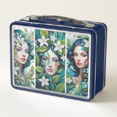 Natures Grace Metall Brotdose (Rückseite)