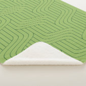 Nature's Green Geometric Lines  Sherpadecke (3/4)