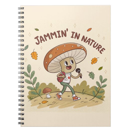 Nature's Groove-Notebook Notizblock (Vorderseite)