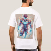 "Nature's Guardian: Superhero Power entfesselt" T-Shirt (Rückseite)