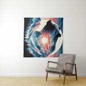 Natures Guardian Wandteppich (Beispiel (Horizontal))