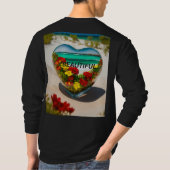 Nature's Heartbeat - Basic Long Sleeve T - Shirt m (Rückseite)