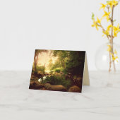 Natures Hideaway 2 leer Karte (Gelbe Blume)