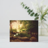 Natures Hideaway Postkarte (Stehend Vorderseite)