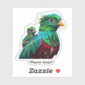 "Nature's Jewel" Aufkleber (Blatt)