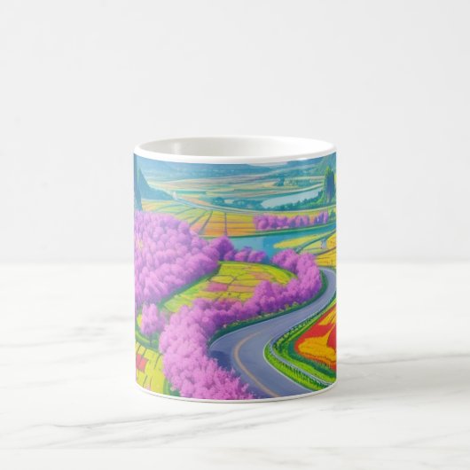 "Nature's Journey - Dream Landscape " Kaffeetasse (Mittel)