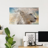 Nature's King Fine Art Poster/Print Poster (Heimbüro)