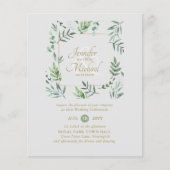 Natures Liebe Greenery Wreath Wedding (Vorderseite)