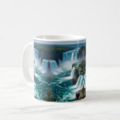 "Nature's Majesty in Your Hands - Niagara Kaffeetasse (Vorderseite Links)