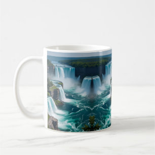 "Nature's Majesty in Your Hands - Niagara Kaffeetasse