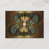 Natures Matrix Bumble Bee Abstrakt Visitenkarte (Vorderseite)