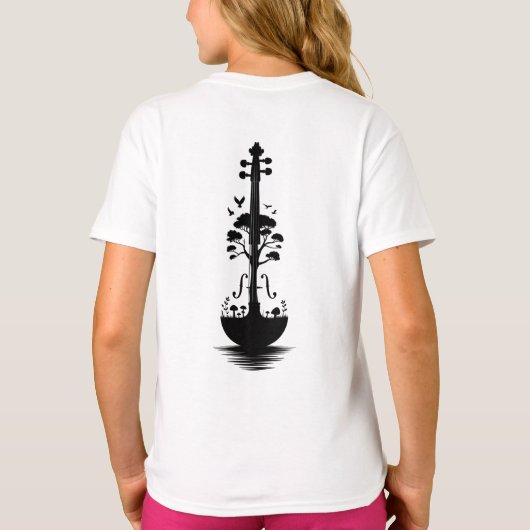 "Nature's Melody" T-Shirt (Rückseite)