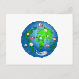 Natures Planet Postkarte
