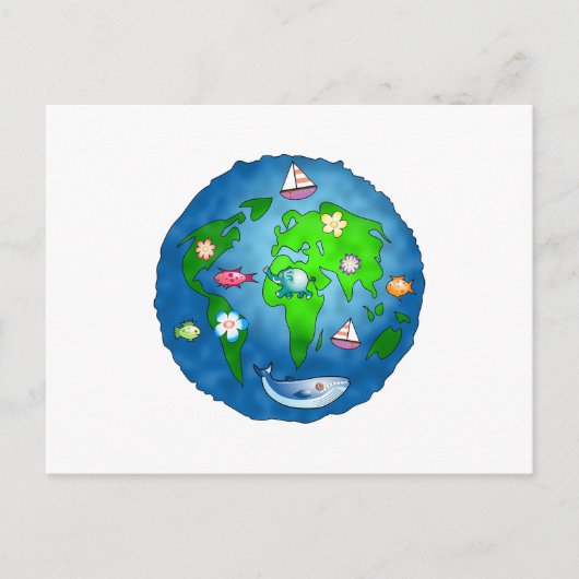 Natures Planet Postkarte (Vorderseite)