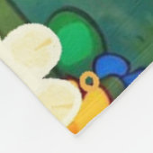 "Nature's Playful Side" Fleecedecke (Ecke)