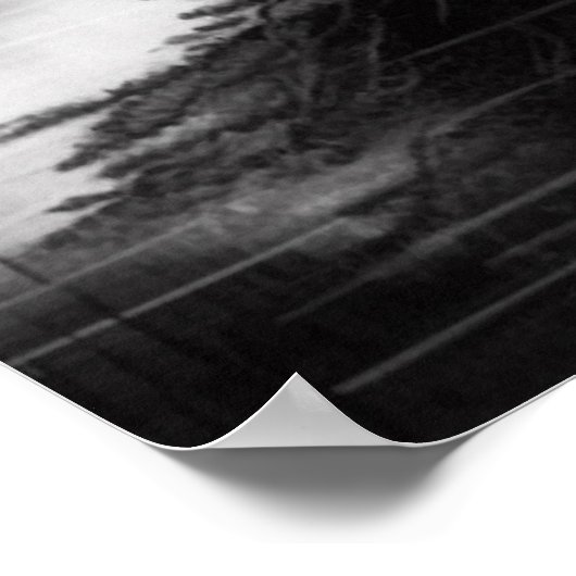 Nature's Reflections Sketch Poster (Ecke)