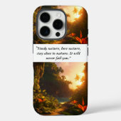 Nature's Serenity iPhone 16 Fall Case-Mate iPhone Hülle (Rückseite)