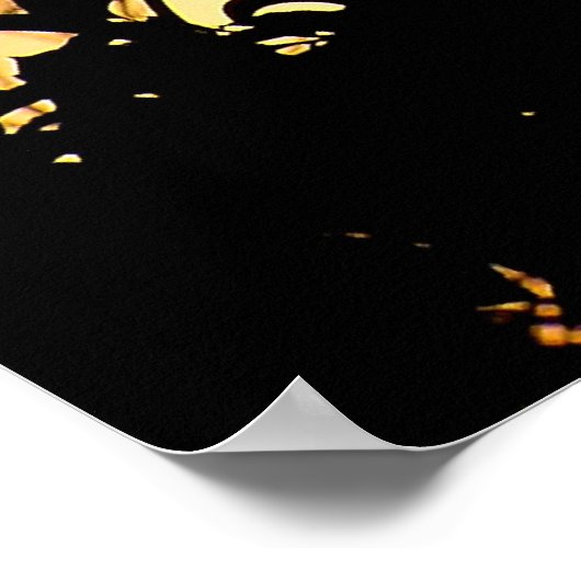 Nature's Silhouette Poster (Ecke)