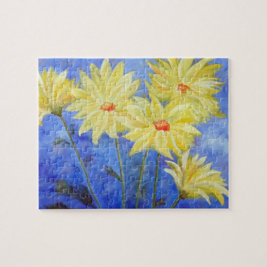 Nature's Sunshine - Gelbe Daisies Puzzle (Horizontal)