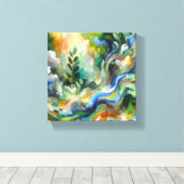 Nature's Symphony Leinwanddruck (Insitu (Holzboden))