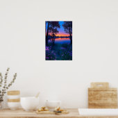 Nature's Symphony, Starlit Night Poster (Küche)