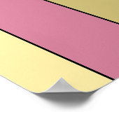 Nature's Symphony - Tranquil Waterfall Poster (Ecke)