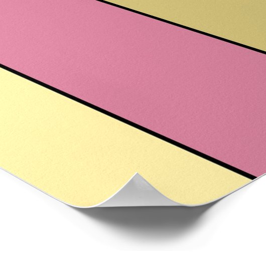 Nature's Symphony - Tranquil Waterfall Poster (Ecke)