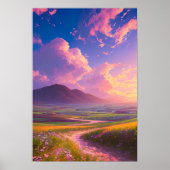 Nature's Tapestry bei Sunset Poster (Vorne)
