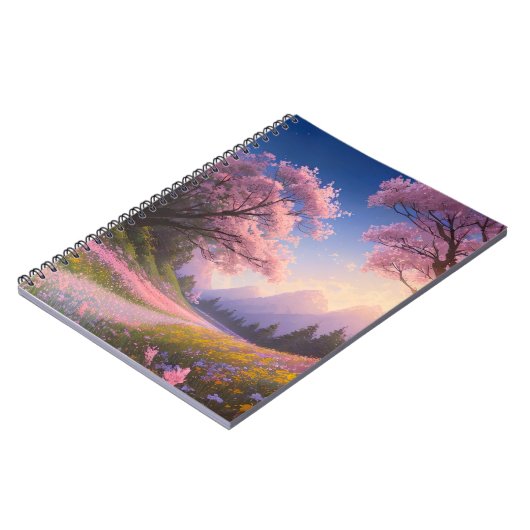 Nature's Tapestry Notizblock (Linke Seite)