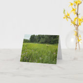 Nature's Touch - Blank Greeting & Dankeschön Card Karte (Gelbe Blume)