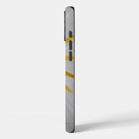 Nature's Touch: Leafy Green iPhone Case (Rückseite / Links)