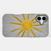 Nature's Touch: Leafy Green iPhone Case Hülle (Rückseite (Horizontal))
