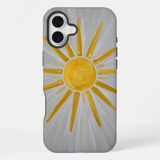 Nature's Touch: Leafy Green iPhone Case Hülle (Rückseite)