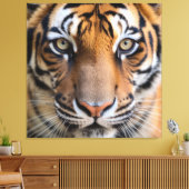 Nature's Wild Animals - Tiger Canvas Leinwanddruck (Insitu (Wohnzimmer))